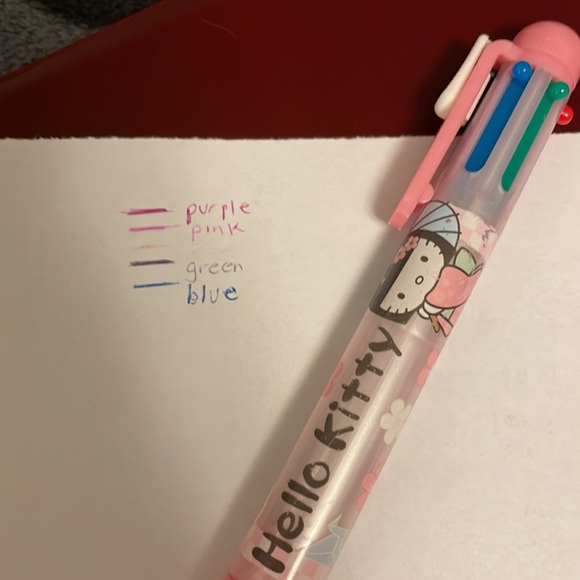 Y2K Vintage Hello Kitty 6 in 1 pen and pencil - Picture 8 of 8